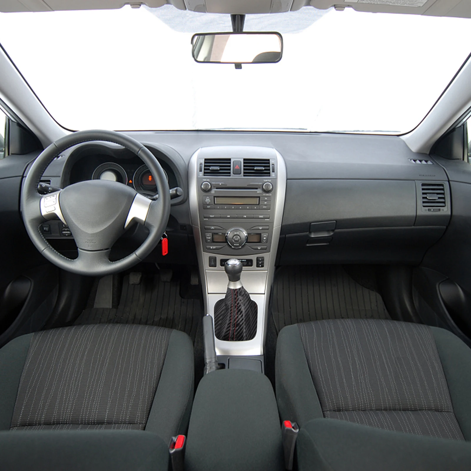 

Universal Pu Gear Shift Gaiter Shifter Lever Boot Dust Cover For Car Transmission Stick Durable Wear Resistant Precise