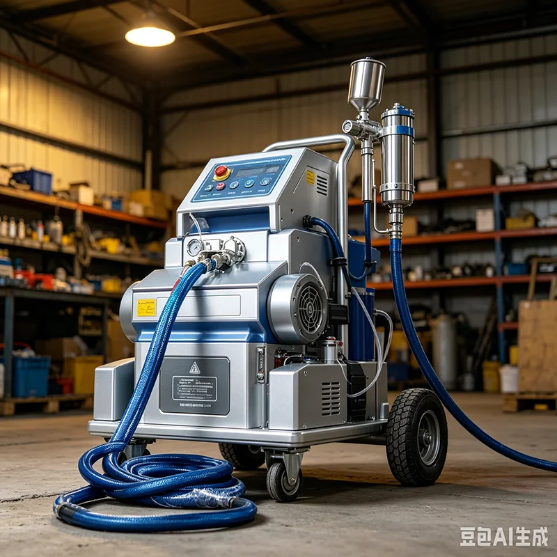 High Efficiency Polyurethane Foam Spray Machine PU Insulation Sprayer Polyurea Waterproof Coating Machine for Construction