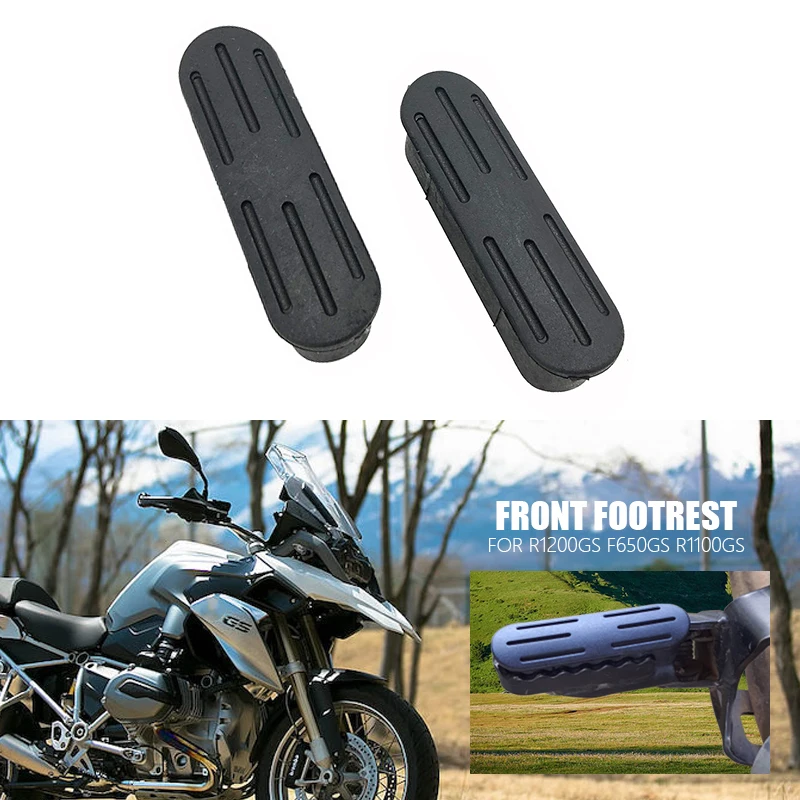 

Front Footrest Foot Peg Footpegs Plate Rubber Cover For BMW R1200GS LC 2005-2013/ F650GS 2001-2007/ R1100GS R 1200GS Motorcycle