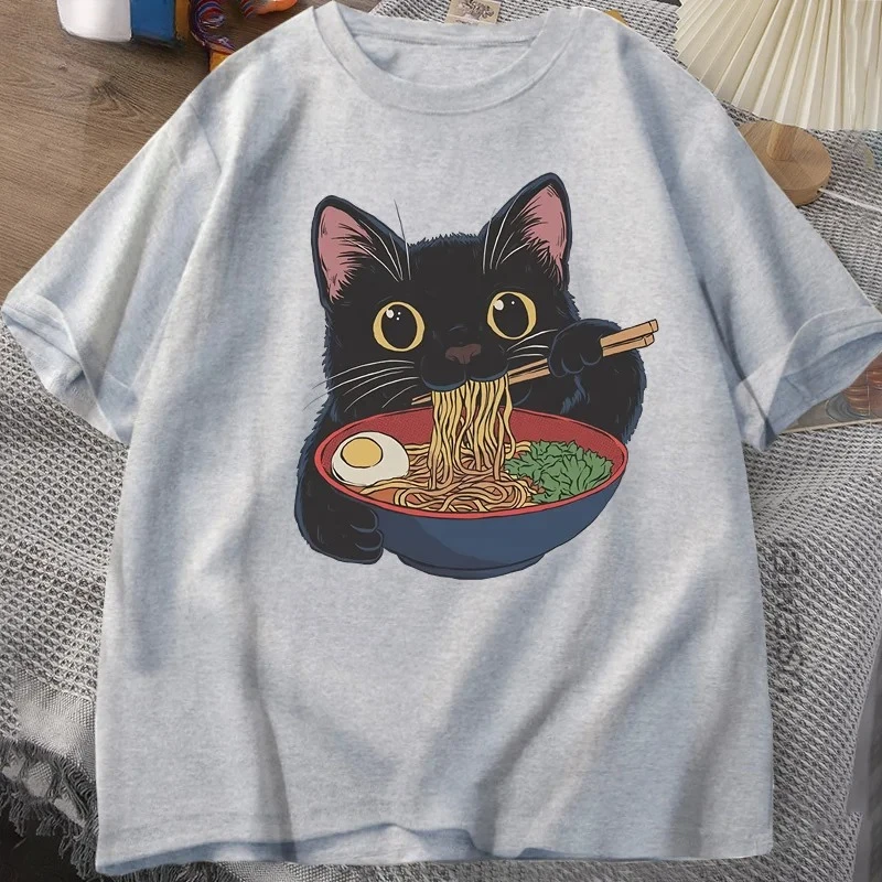 Женская футболка с короткими рукавами и принтом размера PLUS, свободная и повседневная, мягкая, удобная и дышащая, для занятий спортом на открытом воздухе