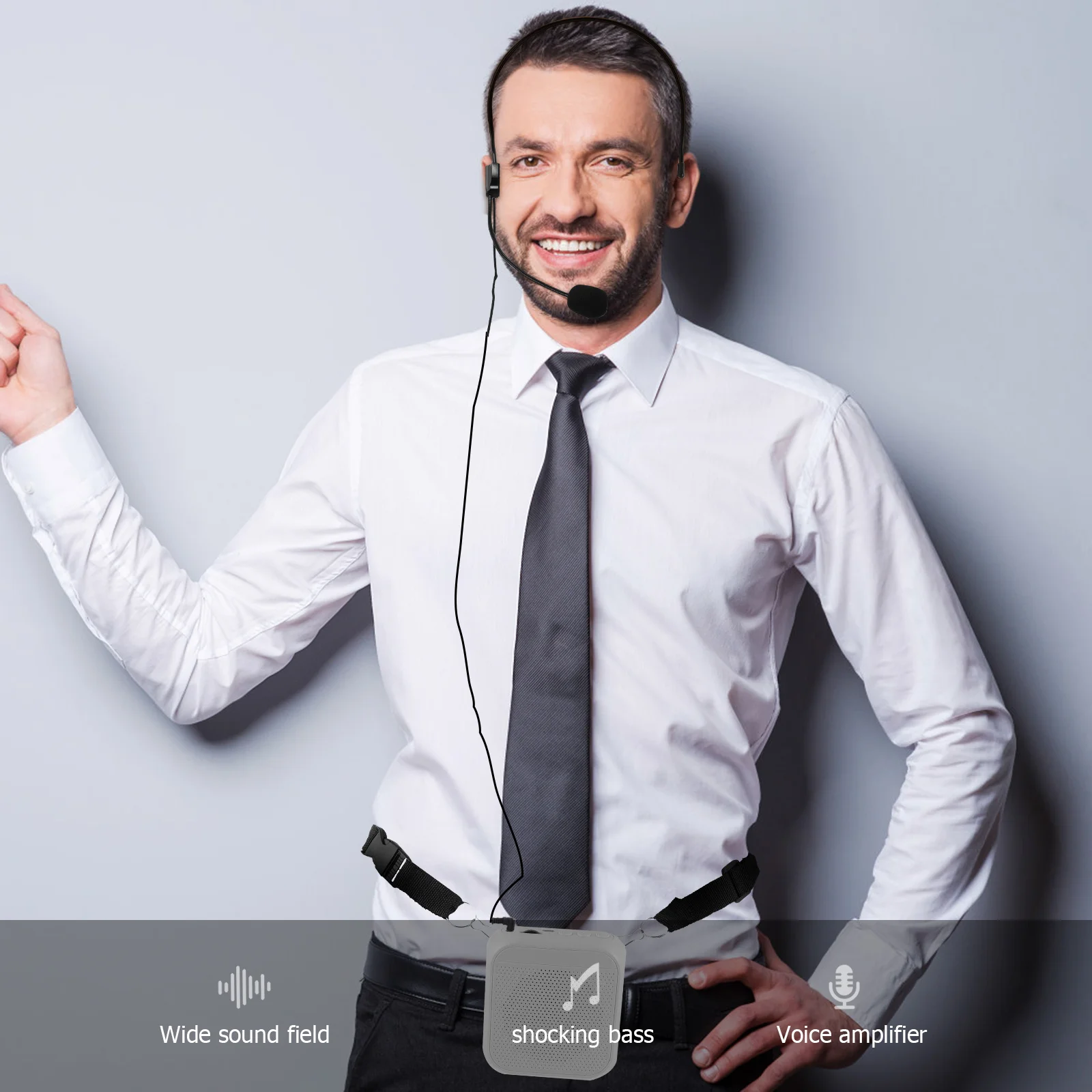 

Wireless Portable Speaker Small Loud-speaker Equipment Teacher Amplifier Multifunctional Voice Street