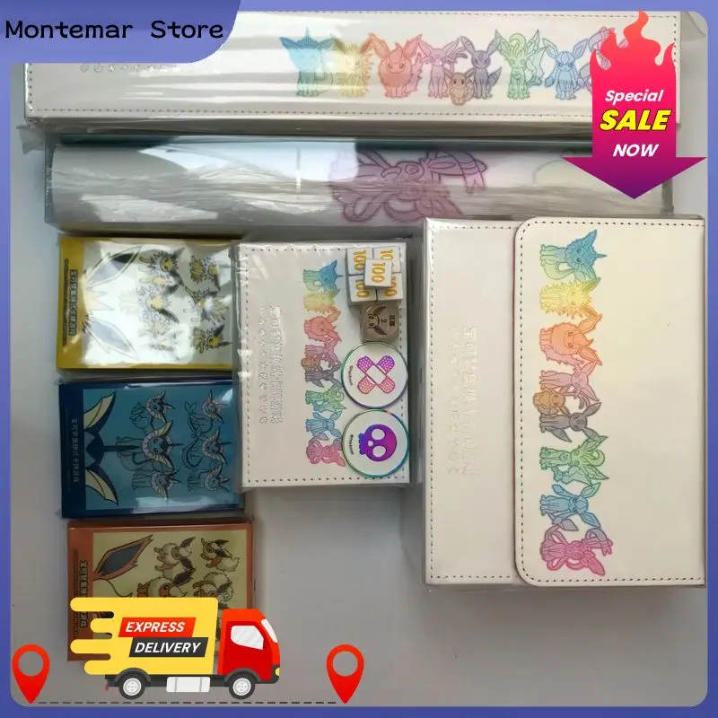 

In Stock Eevee Advanced Gift Box Eevee Game Peripherals Card Box Indicator Box Ptcg Card Collection Hobby Desk Birthday Toy Gift