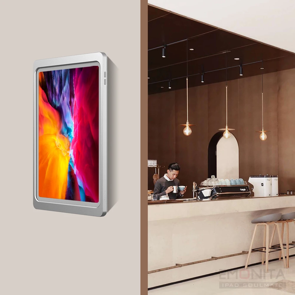 

Магнитная подставка для зарядного устройства EMONITA с чехлом для iPad Air 4/5 и iPad Pro 11 дюймов (M2/M3), Poe и DC Быстрая зарядка до 18 Вт