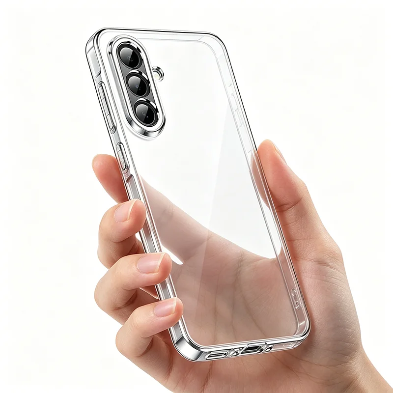 

Crystal Soft TPU Case For Samsung Galaxy A14 A15 A16 A26 A27 A36 A37 A54 A55 A56 A17 A57 Full Camera Lens Protection funda Cover