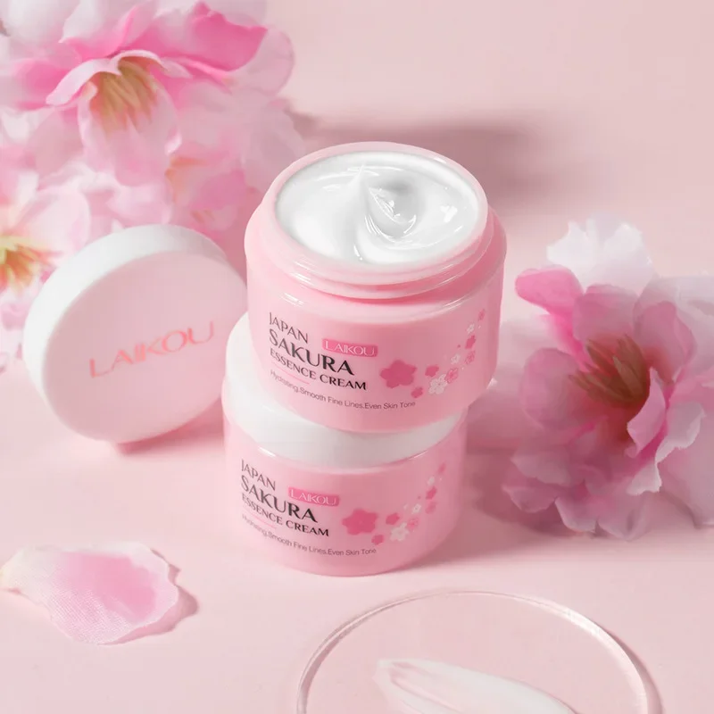 LAIKOU Japan Sakura Essence Cream Hydrating Smooth Fine Lines Even