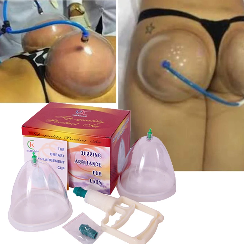 Woman Breast Pump Lifting Vacuum Suction Cupping Device Female Butt Enhancement Boobs Massage Enlargement Dropshipping Dropships