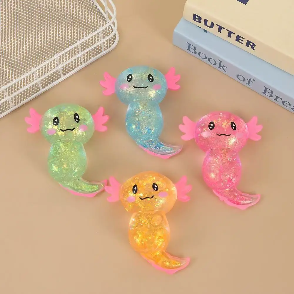 

Colorful Salamander Maltose Fidgets Toys Squishy Malt Sugar Filled Stretchy Axolotl Fun Squeeze Birthday Supplies Party Favors