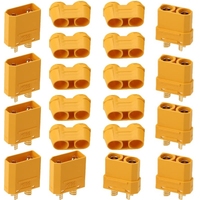 5/10 Pairs XT90 XT-90 Male Female Bullet Connectors Power Plugs for RC Lipo Battery Motor