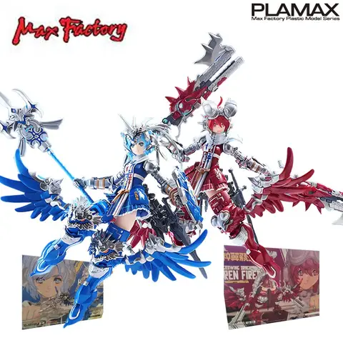 Max Factory Äkta Max Plamax Modellserie GO-03REN ELDDRAKE och GO-04HIMARI BAHAMUT Monteringsmodell Pojkleksaker Snygg Modell 10 best sales plamax - №6