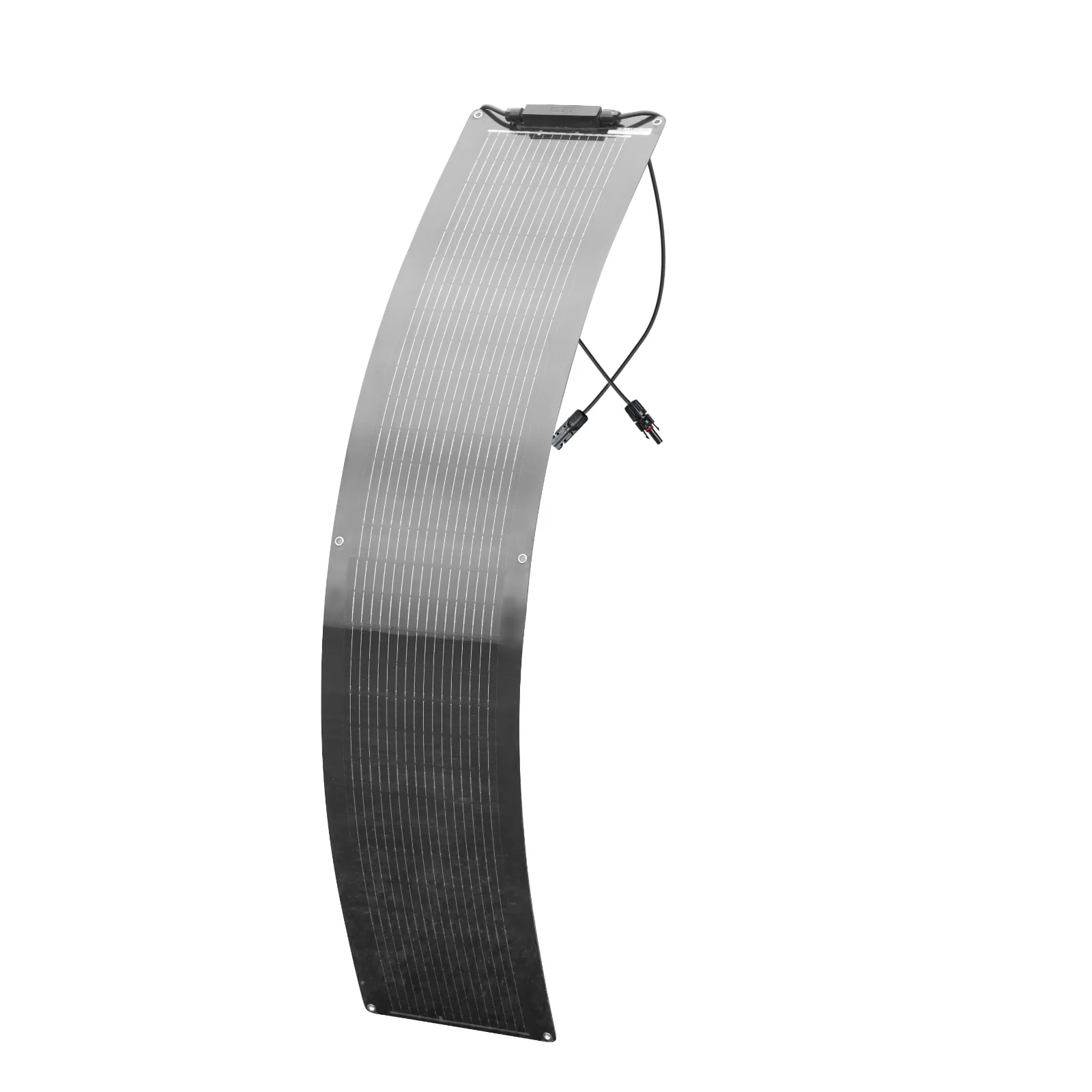 Solarpanel 100W System-Kit, monokristallines flexibles Solarpanel für 12V-Systeme, N-Typ-Zellen, ultraflach für Wohnmobile, Boote, Camping