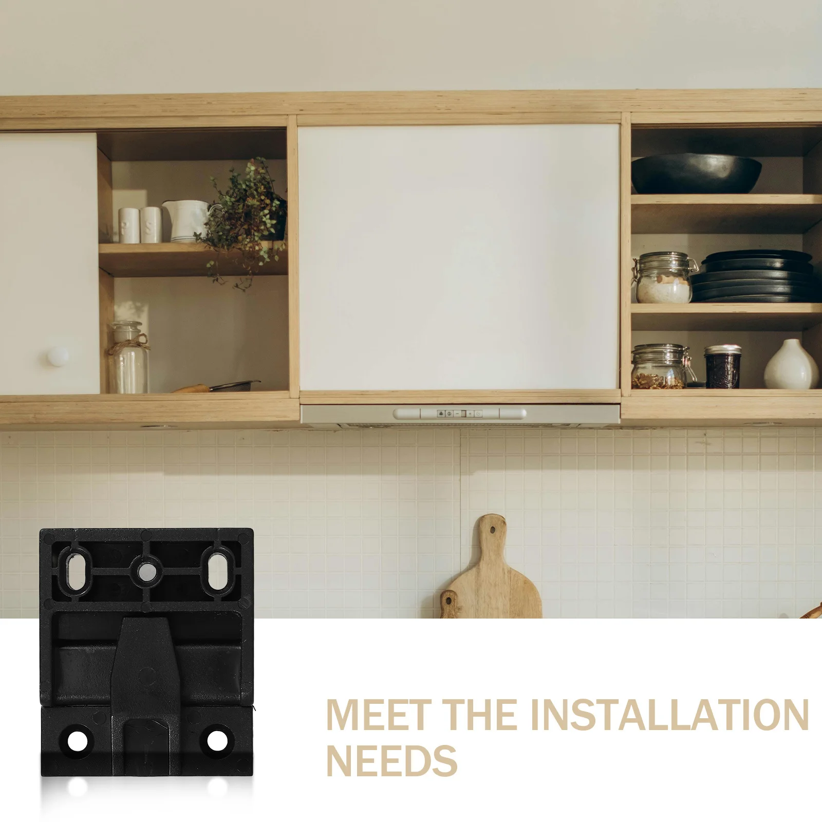 

12 set Plastic Panel Joints Bracket For Cabinet Wardrobe Mounting Adjustable Wall Connector Floating Shelf Support Furniture