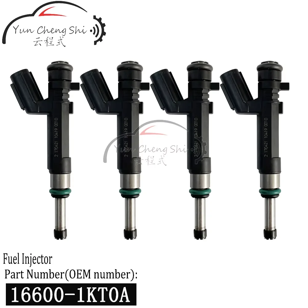 Inyectores de Combustible Originales 16600-1KT0A 166001KT0A para Nissan Versa 2012-2019 para Versa Note 2014-2016