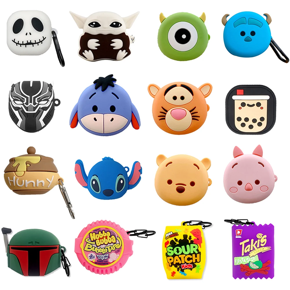 

Cute 3D Earphone Case for Samsung Galaxy Buds Live / Buds Pro / Buds 2 / Buds2 Pro Case Cartoon Earphone Cover Case Accessories