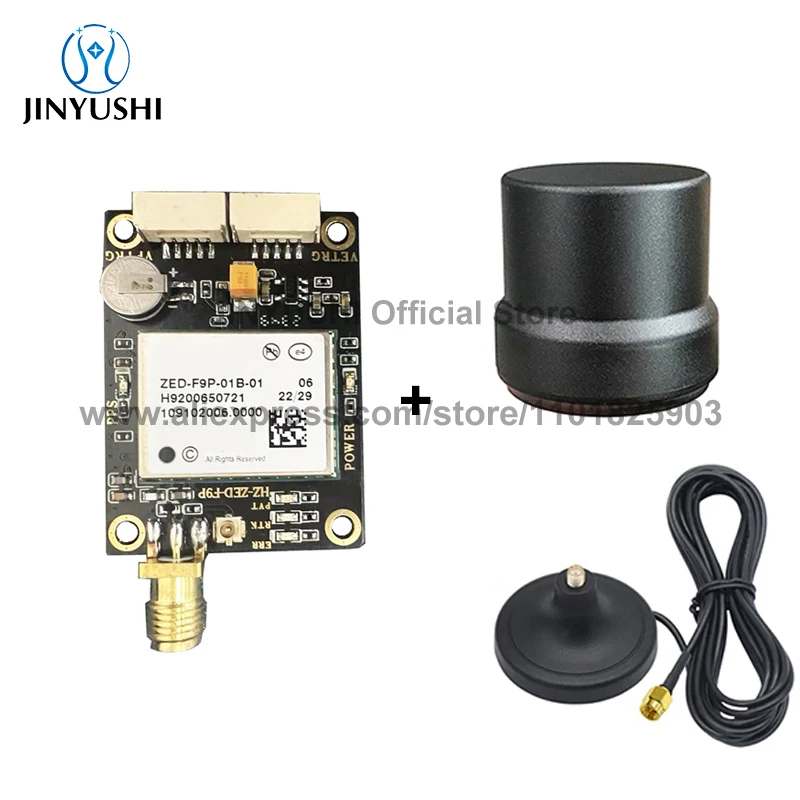 GNSS Receiver EM-ZED-F9PD2 RTK Module cm-level Position Base Rover Board GPS Glonass Beidou Galileo replace UM980