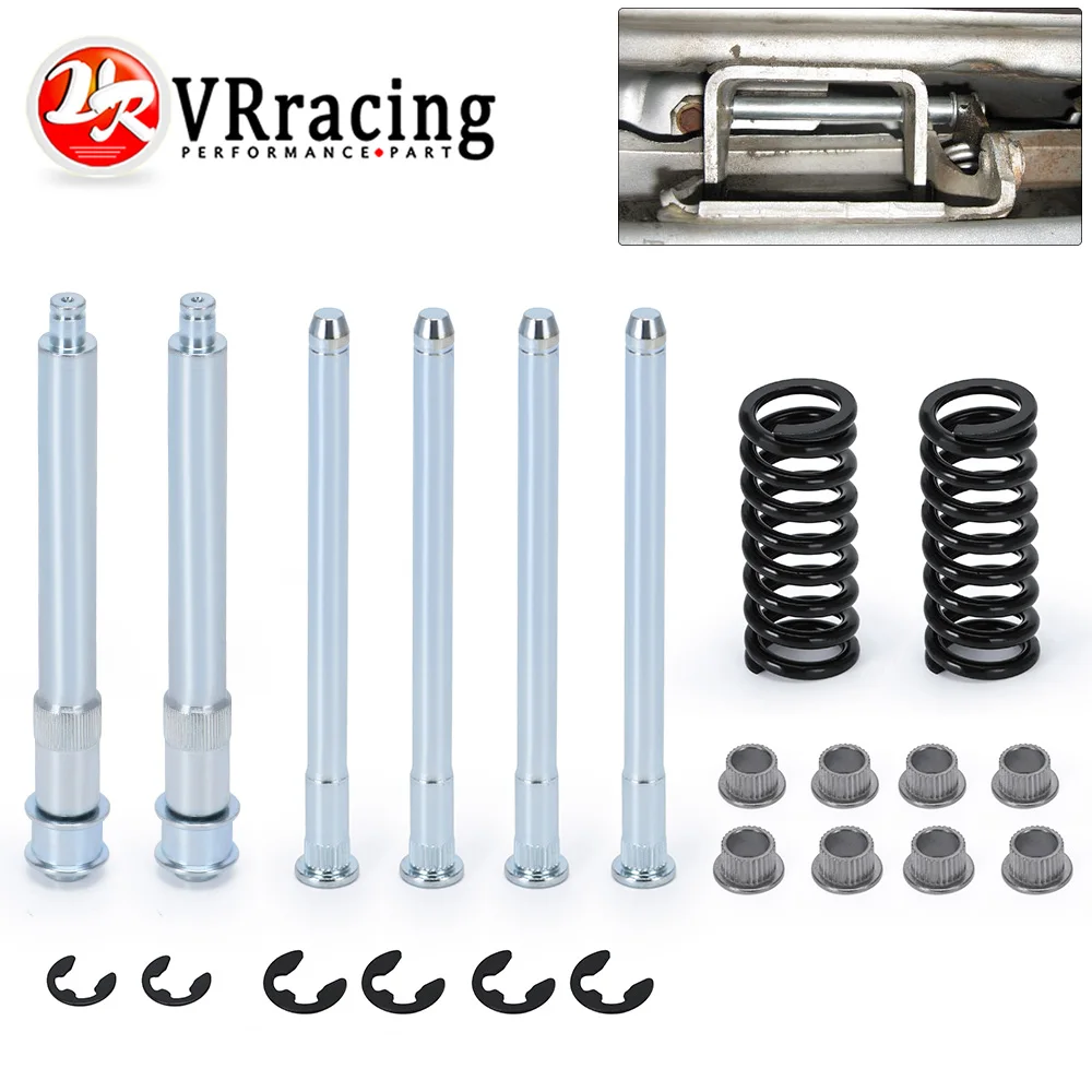 22pcs Front Door Hinge Pin Bushing Spring Kit Fit for Chevy GMC Pickup Truck SUV For 88-00 Cadillac Chevy GMC Pickup Truck SUV