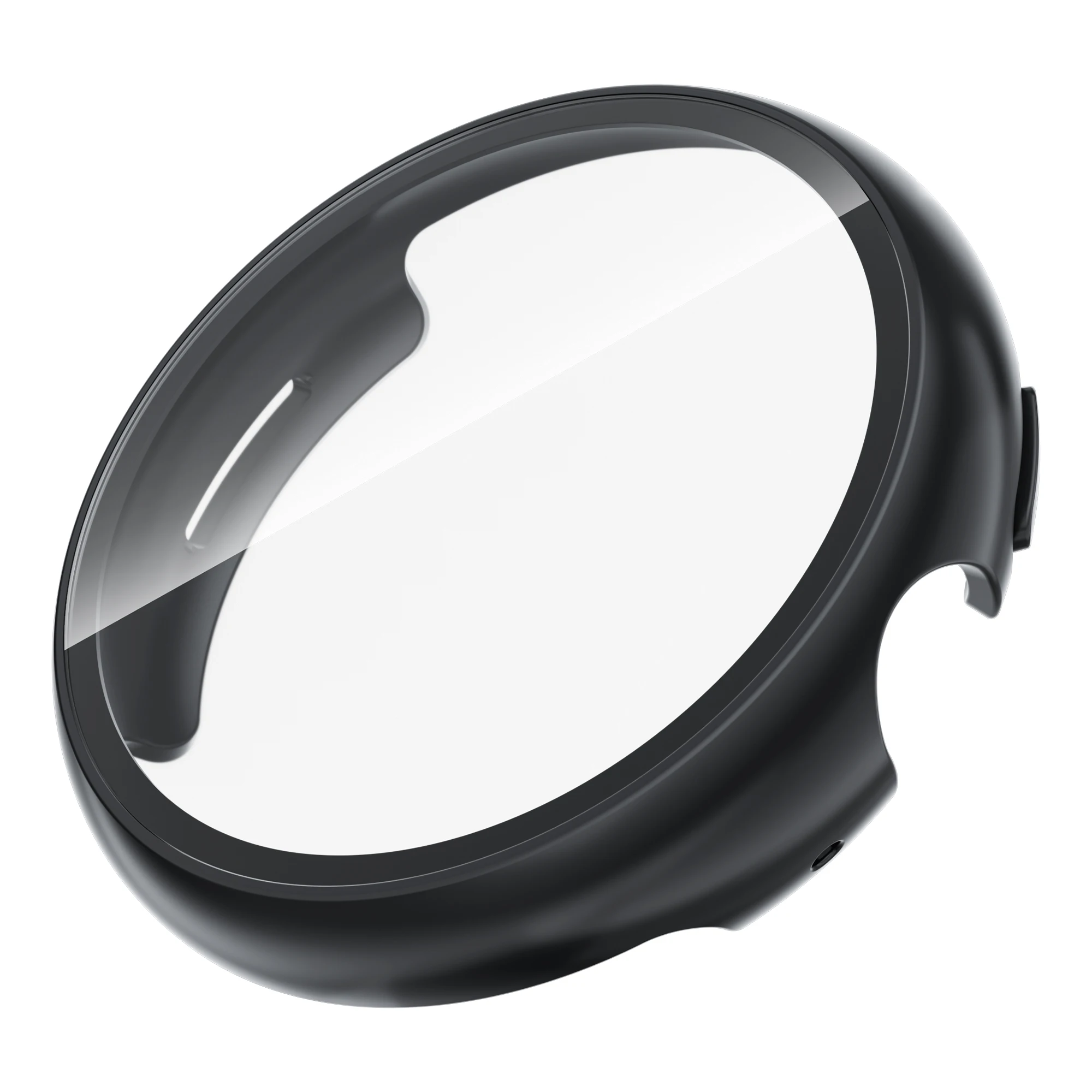 Tempered Glass+Case for Google Pixel Watch 3 45mm Screen Protector Cover PC Frame Accessories for Google Pixel Watch 3 2 1 41mm