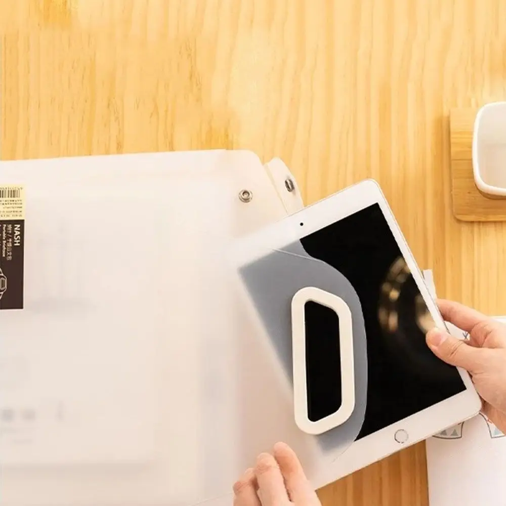 Портативная организация, прозрачные папки для проектов, водонепроницаемый многоразовый защитный чехол для переноски, большая вместимость, ручная переноска