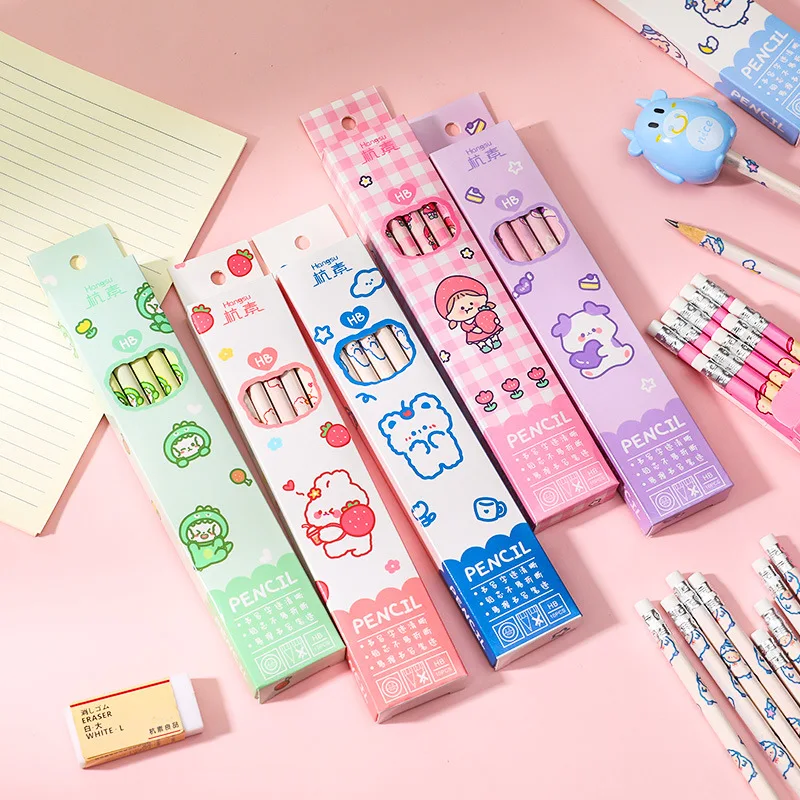 200 Stück (20 Stück) HB-Bleistifte für die Schule, Zeichenstift-Set, Skizzenstifte, Holz, Standard-Stifte, Schreibwaren, Büro