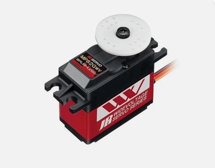JR MP82Gwv Linear Hall Sensing Gyro Servo 58.3 oz-in (4.2 kg-cm) @ 7.4V Weight: 2.26 oz (64 g) JRPRO