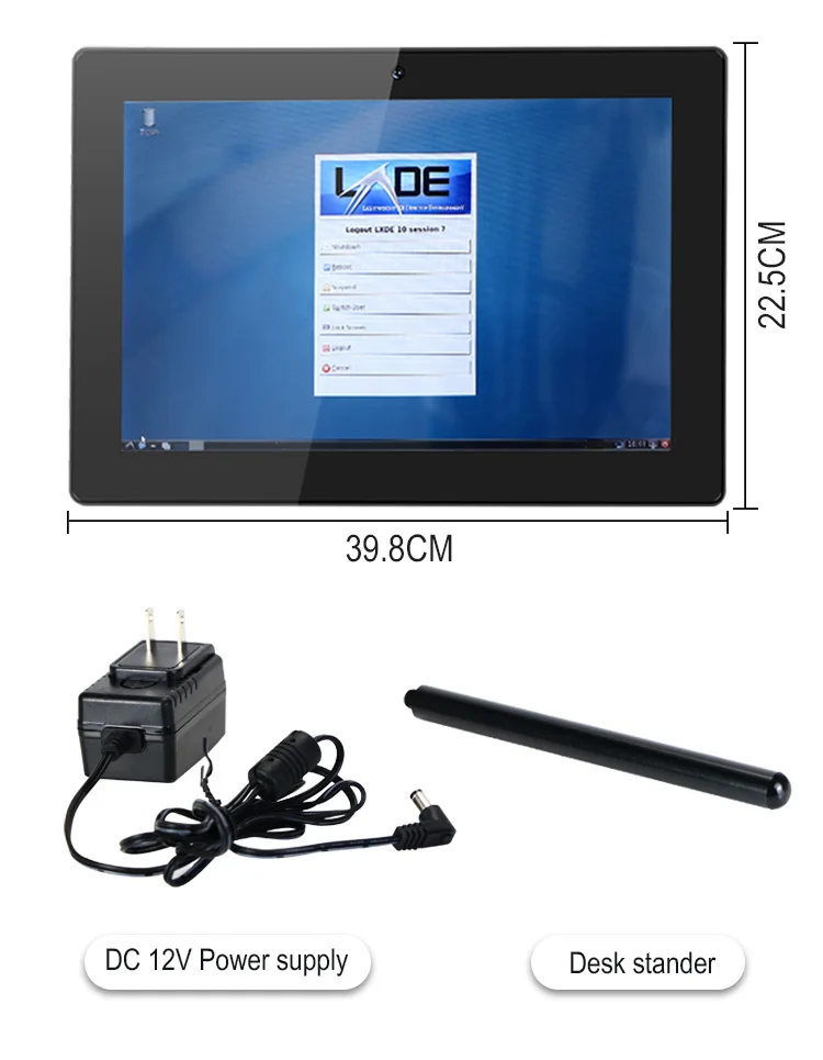 [درج الطلبات] جهاز لوحي Vespa Wall Mount POS مقاس 10 بوصة Ubantu Debian 11 Linux Tablet