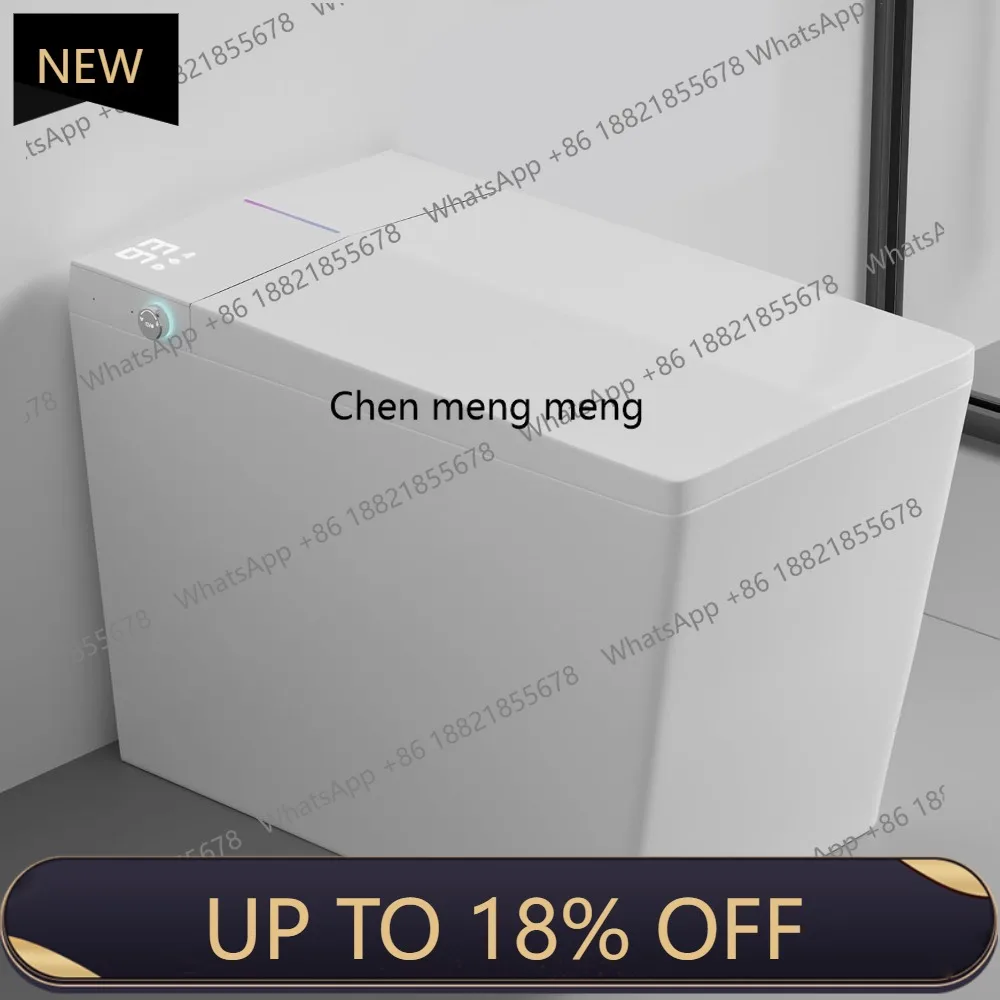 

Z189 Square Smart Toilet with Tank Built-in,Square With Auto Flush, Rectagnle Heated Bidet & Drying, Night Light Convenient For