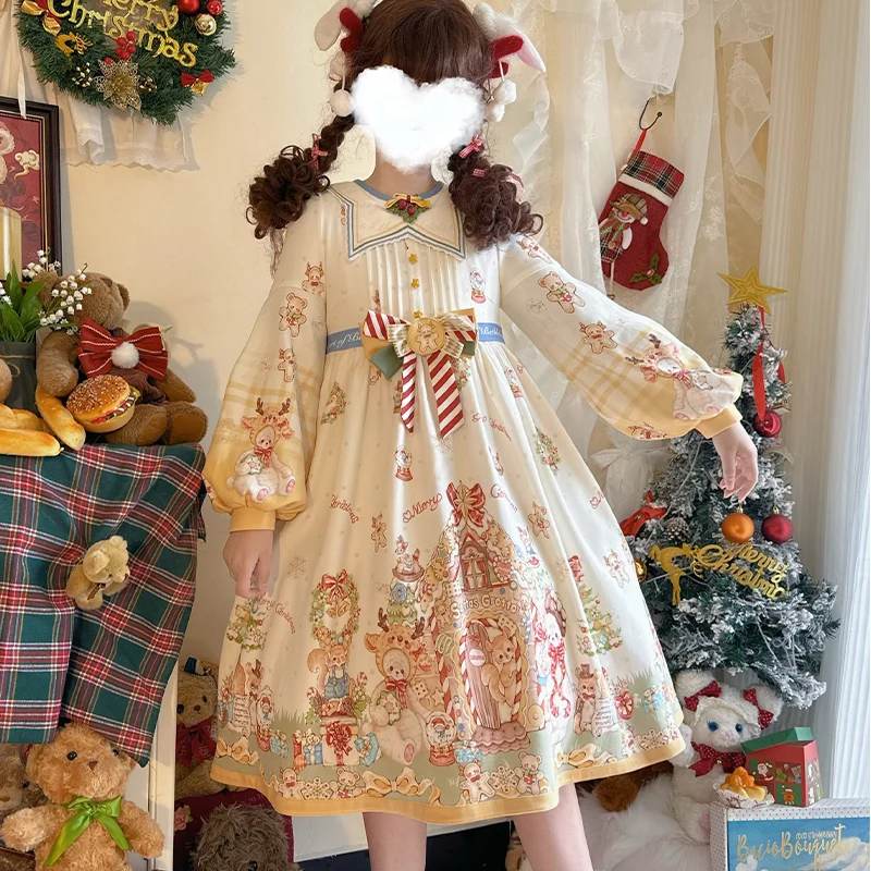 Melonshow-Robe Lolita pour Fille, Tenue Gothique Victorienne, Noire, Kawaii, Nouvelle Collection