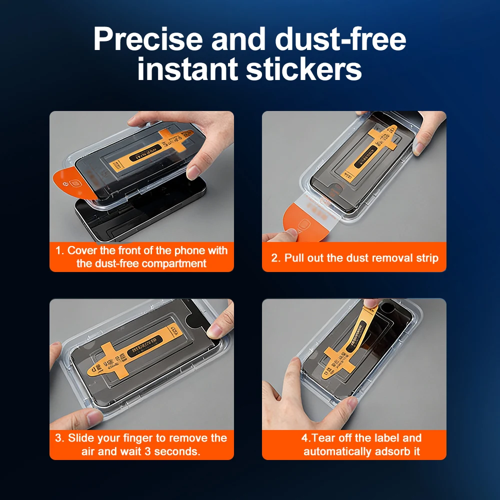 1-5 Stück Einfach zu installierender Sichtschutz-Displayschutz für Samsung Galaxy S26 Ultra S25 FE S24 Ultra S23 S22 S20 Anti-Spy Panzerglas – Detail 11