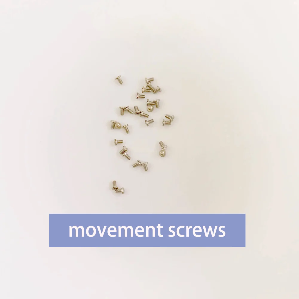 Watch Accessories Repair Parts Movement Screws Fit 8200 Movement Upper Splint Screws for Miyota 8215 Pendulum Splint Screws