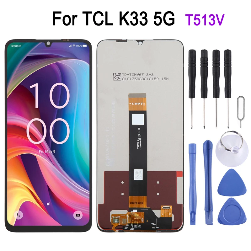 ips-lcd-スクリーン-tcl-k33-5g、t513v-電話用-lcd-ディスプレイタッチスクリーン修理交換スペアパーツ
