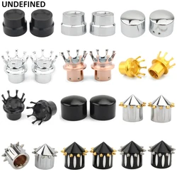 Motorcycle Front Axle Nut Cover Cap Bolt For Harley Touring Softail Breakout Dyna Street Bob Sportster XL 883 V-Rod FLTR VRSC XG