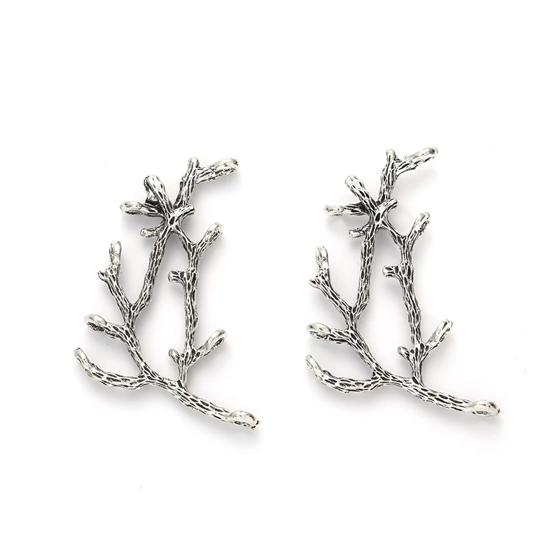 8 pcs Tree branch charms fit DIY handmade Man woman necklace earring bracelet charms for Jewelry Making souvenir