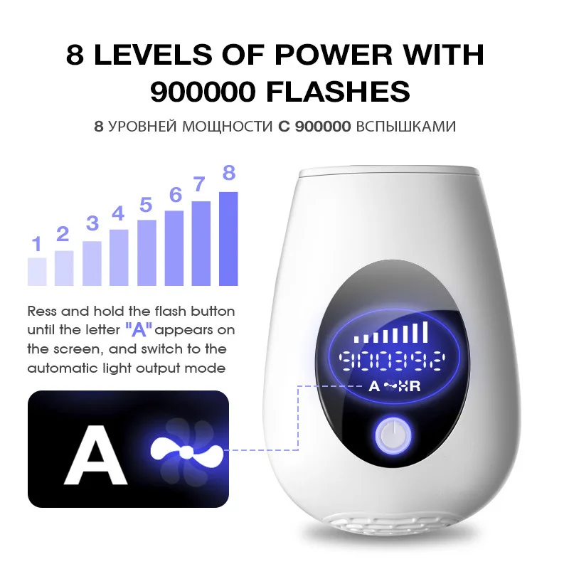 Women Laser Female Pulsed Depilatory IPL laser Hair Removal