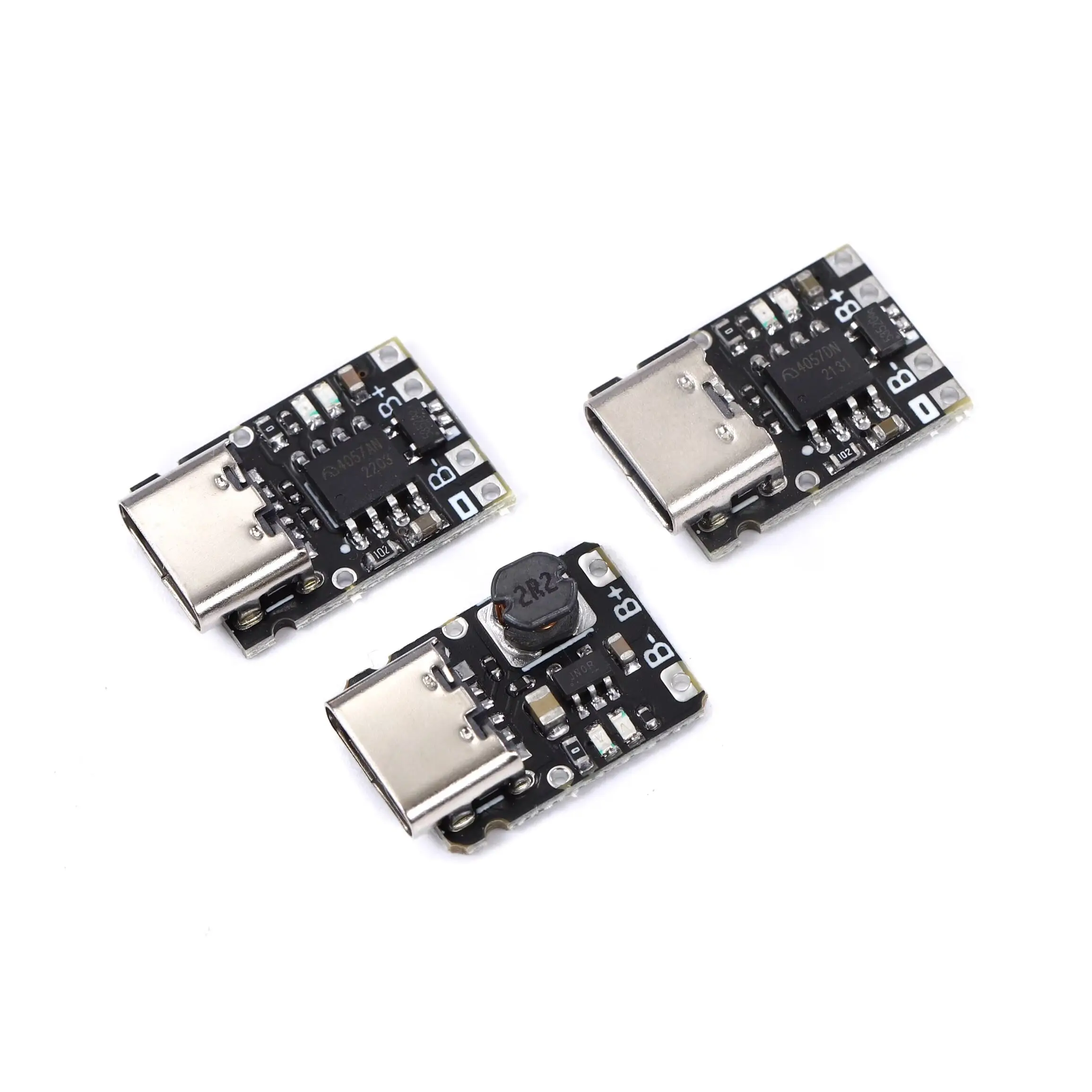 20Pcs for ETA6093 Small volume 18650 ternary lithium battery charging boost power module 4.2V to 5V Type-C