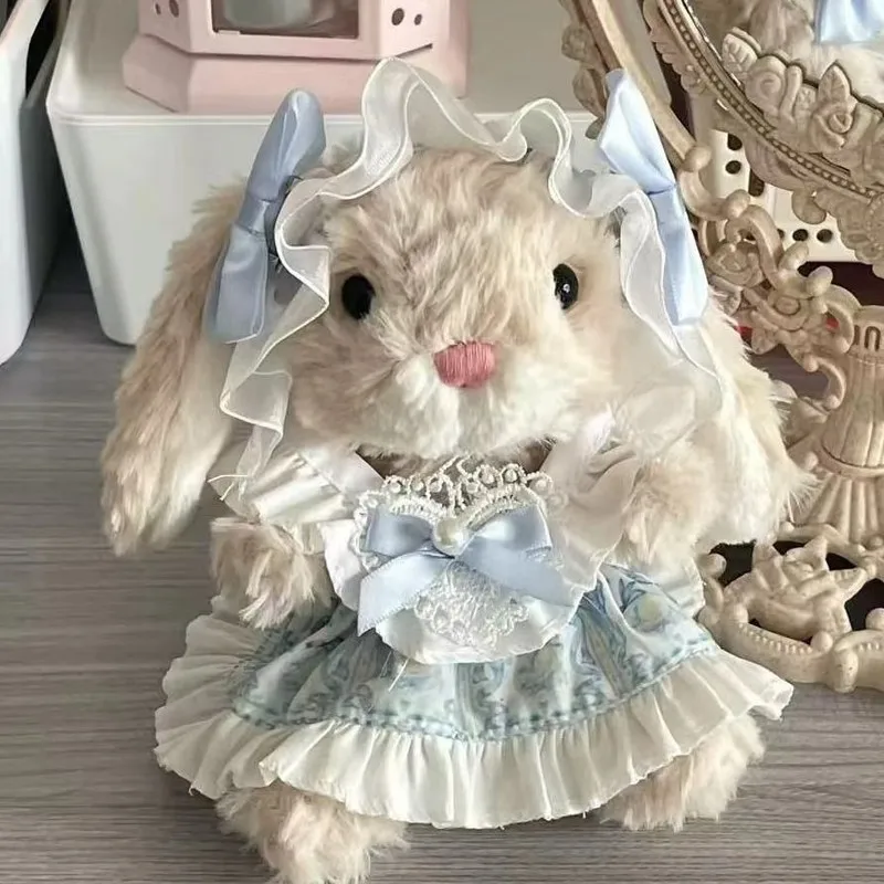 

Новое весеннее кукольное платье Sweet Rabbit 15 см, юбка с вкусным кроликом, одежда для BJD, плюшевые игрушки
