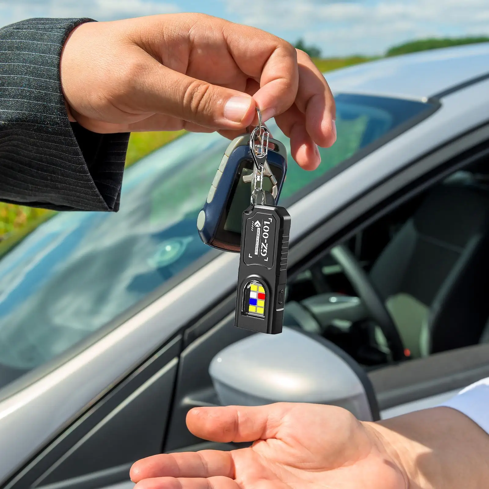 

Keychain Flashlight Pocket Clip Torch Bright Pocket Flashlight For Camping Walking Travel Survival Outdoor Fishing Night Work