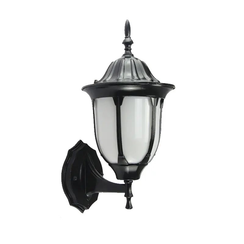 Europe Outdoor Wall Lamp Waterproof Garden Lights Retro Creative Acrylic Shade Fence Lighting