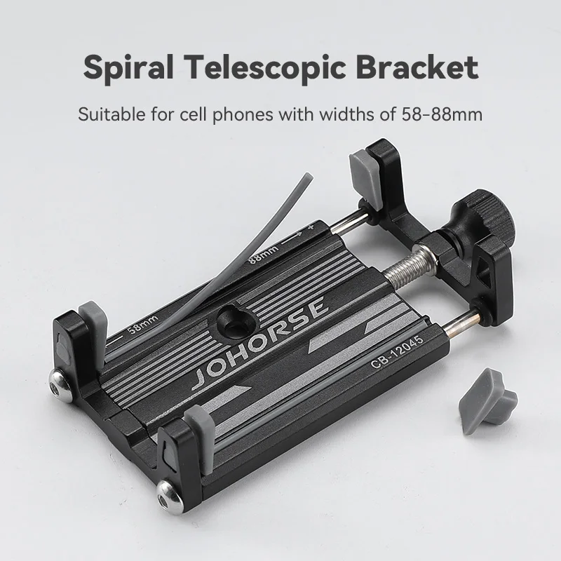 Phone Holder Motorcycle Electric Bicycle Smartphone CNC Aluminum Alloy Bracket Four Claws  Bike Phone Holder image 4