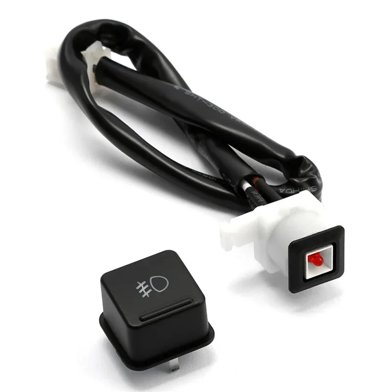 

Fog Light Lamp Button Switch Motorcycle Fog Light Switch For Honda Goldwing GL1800 2012-2017 F6B 2013-2017 Black-A97E