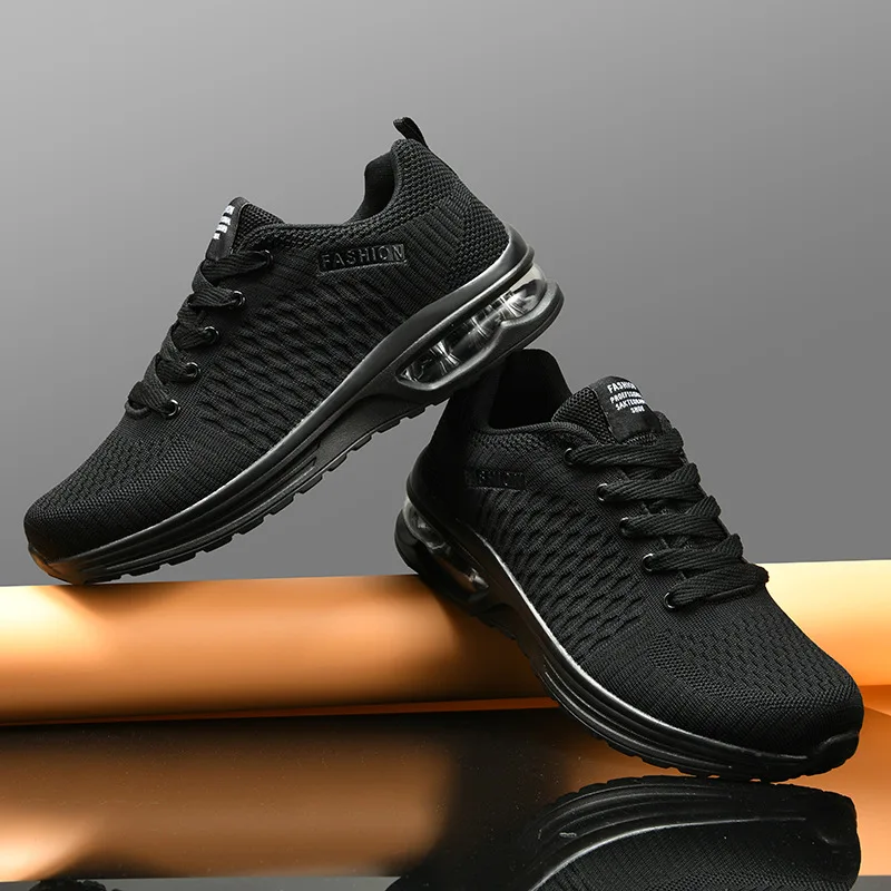 Men Running Shoes Lace Up Sneakers Fashion Lightweight Male Casual Shoes Mesh Walking Tennis Shoe Outdoor Men Shoes Plus Size 47