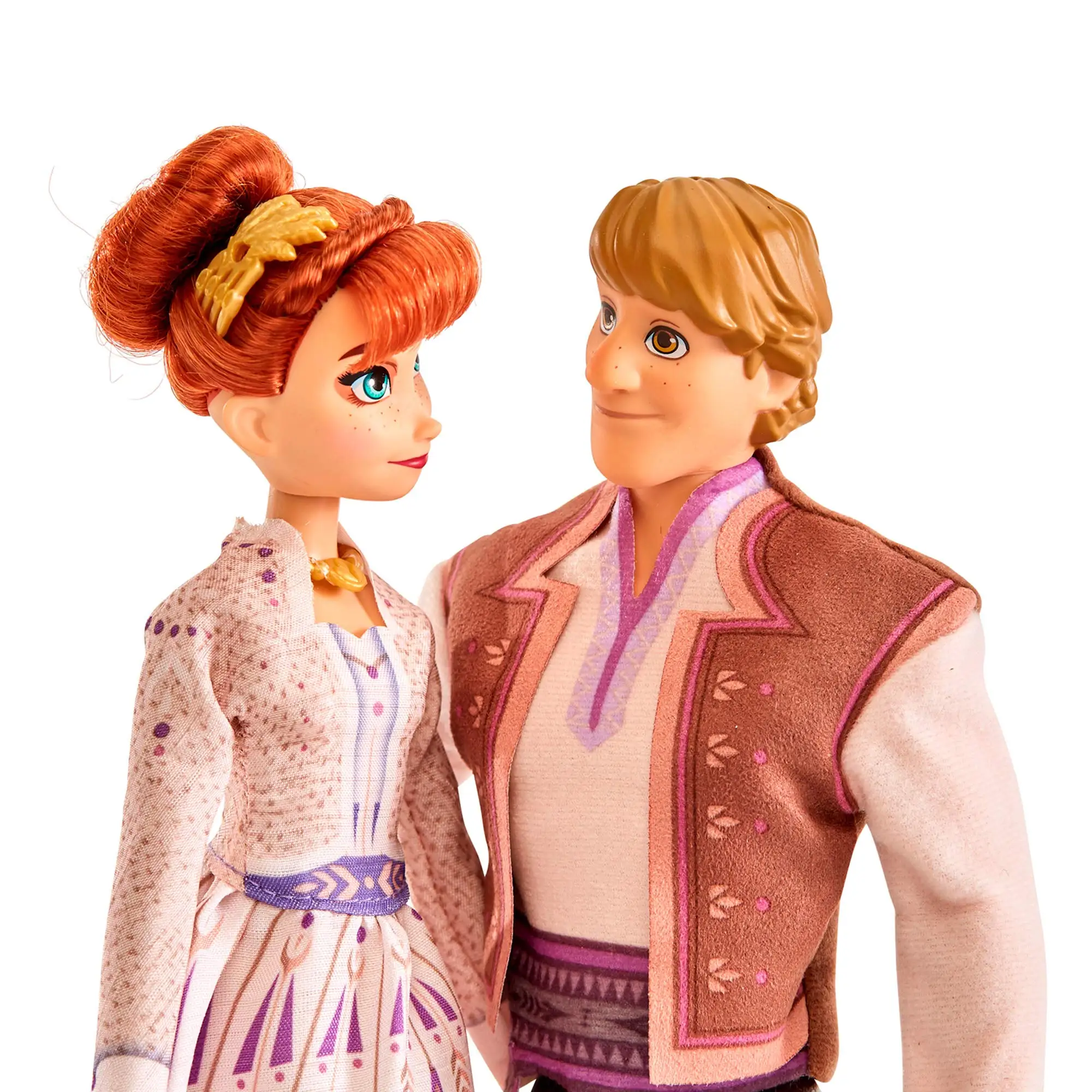 Disney Frozen 2 Anna & Kristoff Fashion Dolls 2 Pack, Outfits Featured in The Frozen 2 Movie Fashion Doll Kids Birthday Gifts