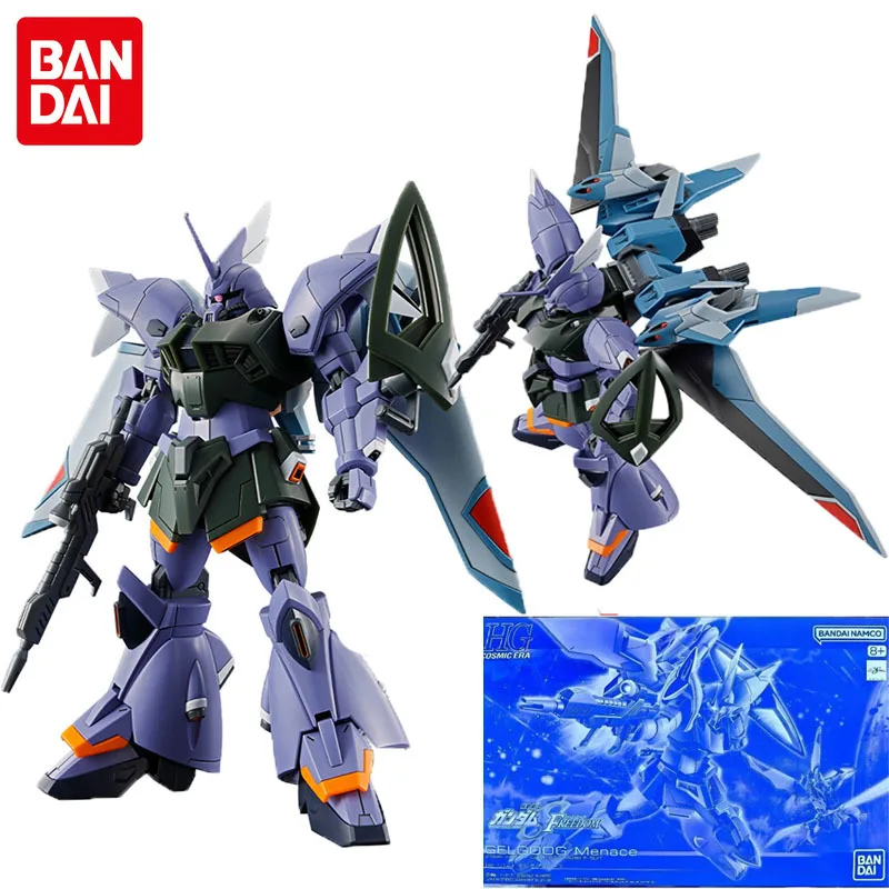 

Bandai Original Genuine GUNDAM SEED FREEDOM Action Anime Figure PB HG 1/144 Gelgoog Menace Assemble Toy for Boys Girls Gift