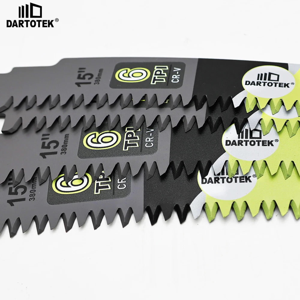 Рисунок 2 - Набор полотен для сабельной пилы с зубьями DARTOTEK