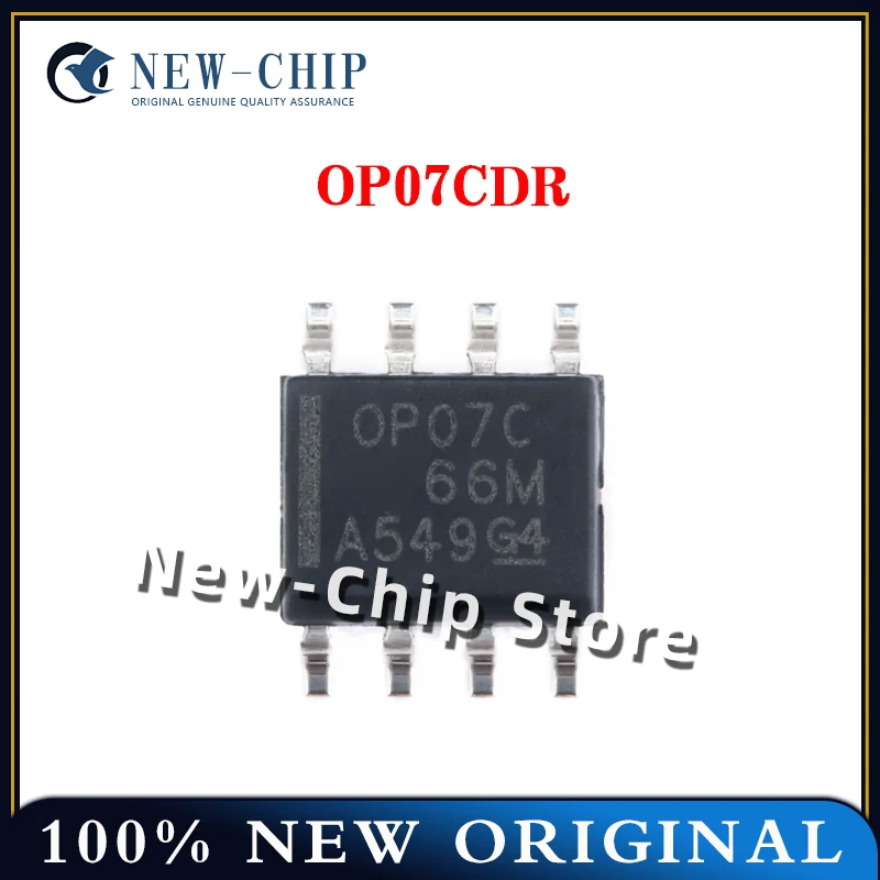 

50PCS-1000PCS/LOT OP07CDR Silkscreen OP07C SOP-8 operational amplifier chip New Original