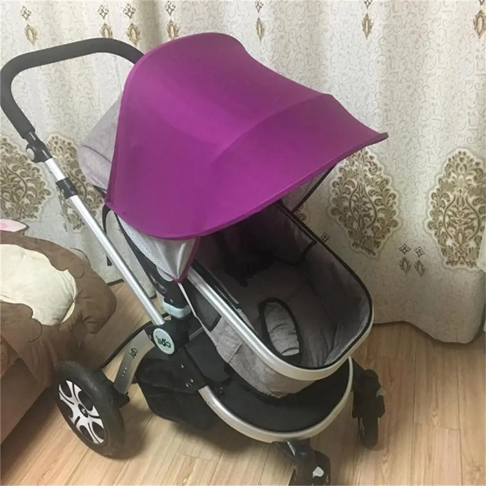 Weatherproof Canopy Capa para Pram, Stroller Acessórios, Transporte Sun Sombra, Carrinho de Bebê Sun Visor, Sun Hood, Pushchair Cap