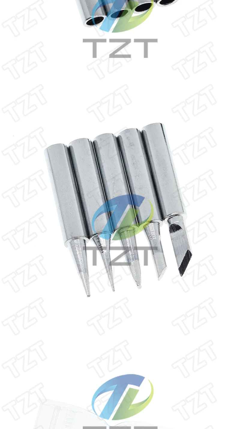 TZT 1 Beutel = 5 Stück I+B+K+2.4D+3C Lötkolben 900M Lötkolbenspitzen-Set mit Heizfunktion, Elektrische Lötkolbenspitze aus blankem Kupfer – Detail 6