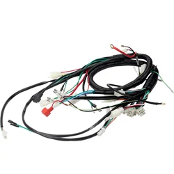 Motorcycle  Electric Start Full Wiring Loom Harness fits 150CC 200cc 250cc ATV Pit Quad Bike Buggy Go Kart wiring harness