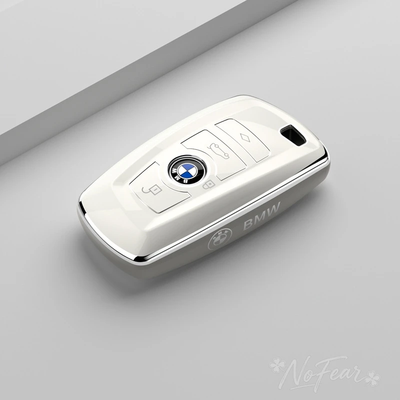 TPU Car Key Case Cover Protector For BMW 530i 550i 320i 1 2 3 4 5 Series 118i 225i M240i F20F21 F30 F31 F25 F01 F02 Car stickers view 6