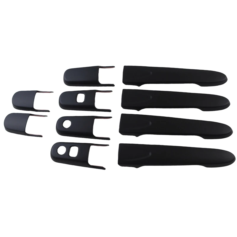 

Chrome silver Matte Black Door Handle Cover For Toyota Rush 2019 2020 2021 2022 2023 Car Accessories Exterior Components