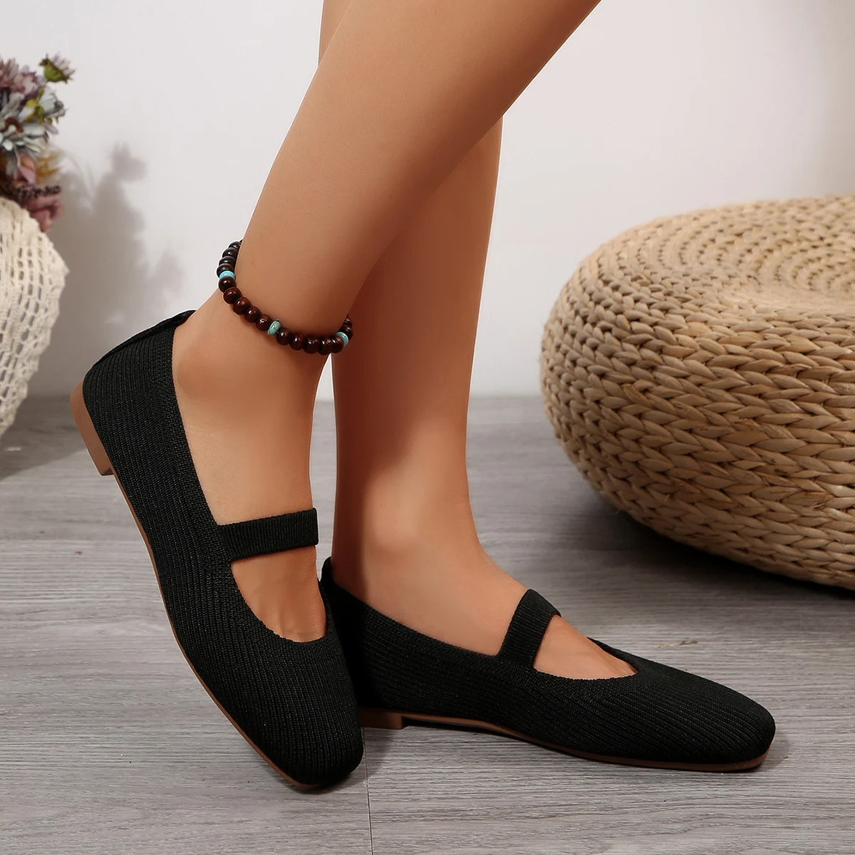 Neue Modische Komfortable Mesh Flache Müßiggänger Retro Atmungsaktive Casual Frauen Leichte Flache Schuhe Zapatos De Mujer – Detail 12