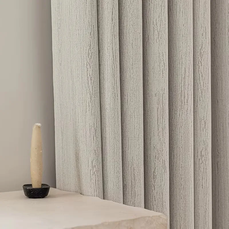 Factory Direct Sale Winter Decorative Ceiling White Bedroom Drapery Curtains
